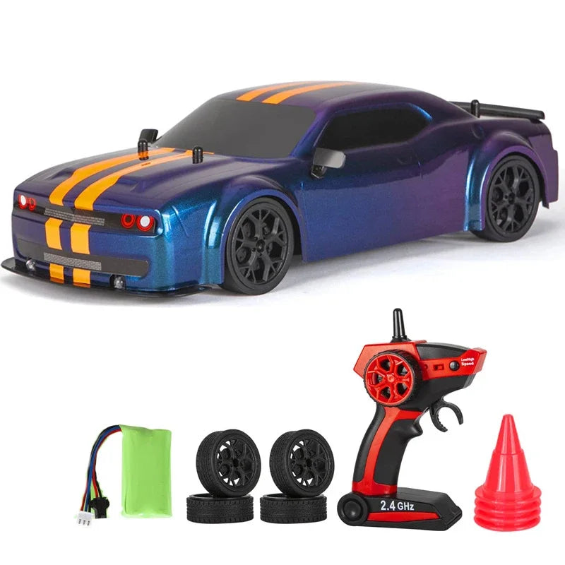 1:14 High-Speed Drift Remote Control Car 30Km/H 4Wd Remote Control Racing Car 2.4G Remote Control Car Children'S Toy Gift