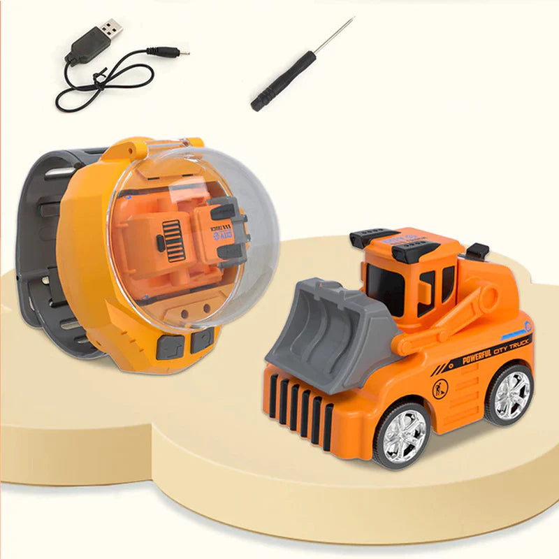 Pikachu Themed Mini RC Tank - 2.4G Remote Control Car , Perfect Christmas Gift!