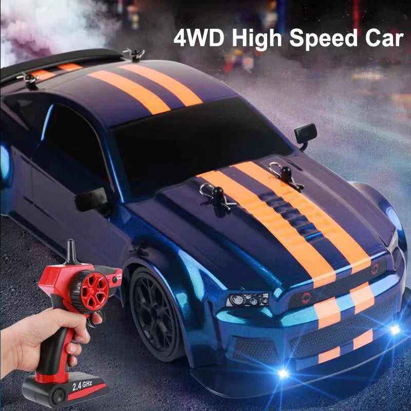 1:14 High-Speed Drift Remote Control Car 30Km/H 4Wd Remote Control Racing Car 2.4G Remote Control Car Children'S Toy Gift
