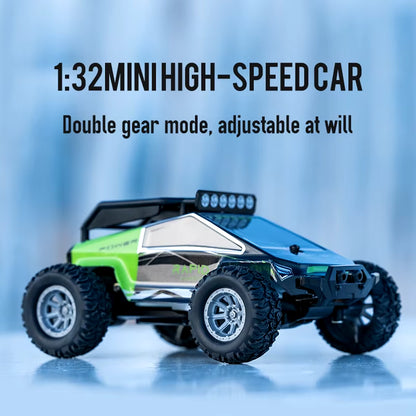 1/32 Mini High Speed Drift Racing a RC Car Off-Road Remote Control Cars Toys Boys Luminescent Led Light Radio Controlled 9115M