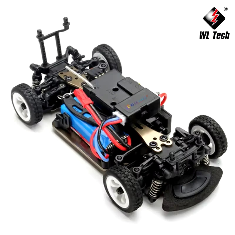 K989 1:28 4WD 2.4G Mini RC Racing Car High Speed Off-Road Remote Control Drift Toys Alloy Vehicle for Children Kids Gift