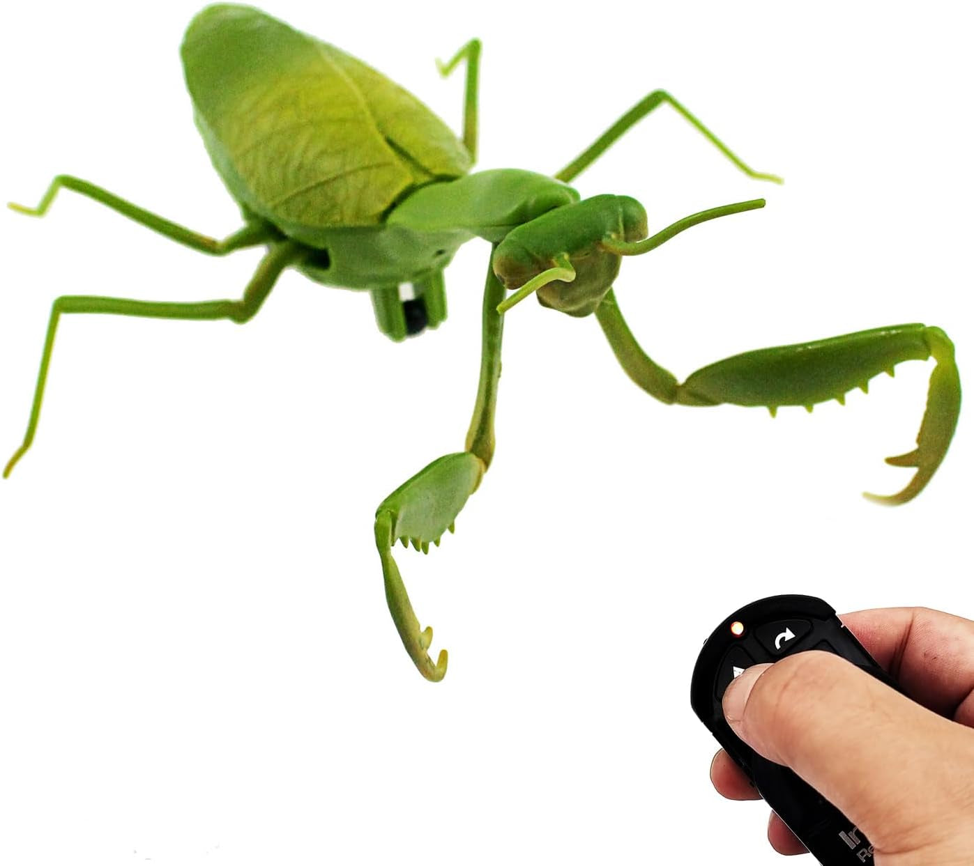 RC Praying Mantis Toy IR Remote Control Animal Realistic Insect Car Vehicle Electric for Kids Birthday Gifts